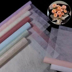38pcs Flower Wrapping Paper Cotton Bouquet Lining Paper Florist Supplies For Wedding Valentine's Day Gift Packing Material