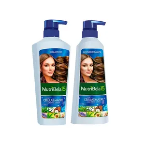 Nutribela 15 Celulas Madre Shampoo 400mL + Acondicionador 400mL (2 Pack)