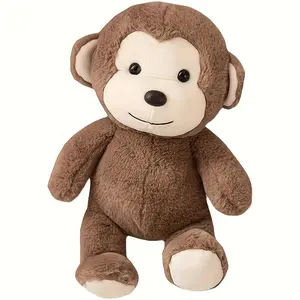 Scandinavian Monkey Plush Toy Cute Stuffed Animals Plushies Toys for Kids & Adults Super Soft Plush Stuffed Pillow Doll Home Decor Teddy Bear