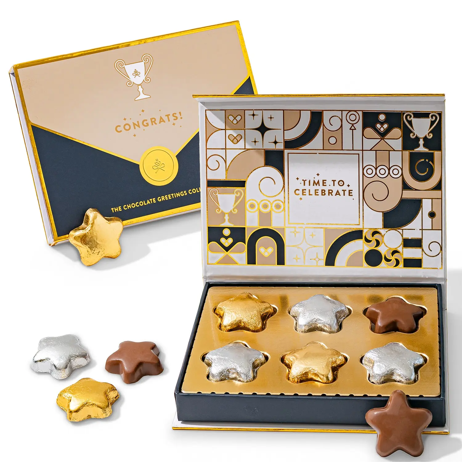 Congratulations Chocolate Gift Box | Edible Greeting Card
