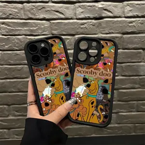 S-Scooby D00 Cartoon Phone Case for iPhone 17/16/15/14/13/12/11 ProMax Plus for Samsung phones,an excellent gift for friend or fans.