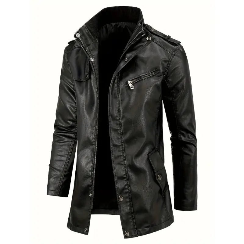 punk leather jacket - TikTok Shop