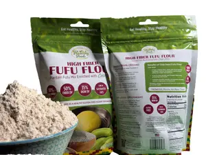 7-Pack Bundle —High Fiber Fufu Flour Enriched With Chia Seeds