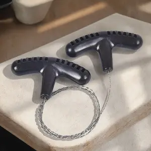 Portable Stainless Steel Rope Chainsaw - Multipurpose Outdoor Survival Gear & Emergency Tool Kit - High-Strength, Rust-Resistant, Lightweight for Camping, Hiking & Travel