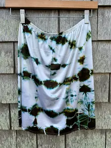 Upcycled Nylon Skirt Size Small