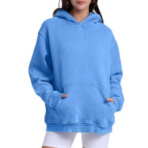 FAIABLE FADE CRAFT Unisex Casual Oversized Acid Wash tops Hoodie Pullover - Athletic & Warm, Long Sleeve Relaxed Fit Sweatshirt in Soft Material - Perfect for Men's & Women's Leisure Sweaters, Pair with Leggings Womenswear Basic
