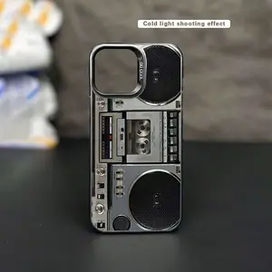 Fashion Tape Print Shockproof Protective Phone Case Cover for iPhone X/XS/XR/XS Max/11/12/13/14/15/16/17 Pro Max, Perfect Gift for Women and Teens