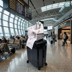 Suitcase-Friendly Baby Seat: Compact, Washable & Secure Travel High Chair for Airports, Restaurants & Trips