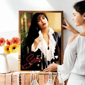 Selena Quintanilla Poster Home Decor Wall Art Vintage Retro Poster