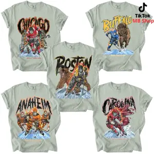Comfort Colors Bay, Skeleton Hockey T-shirts - DEAD THREADS ORIGINAL RO