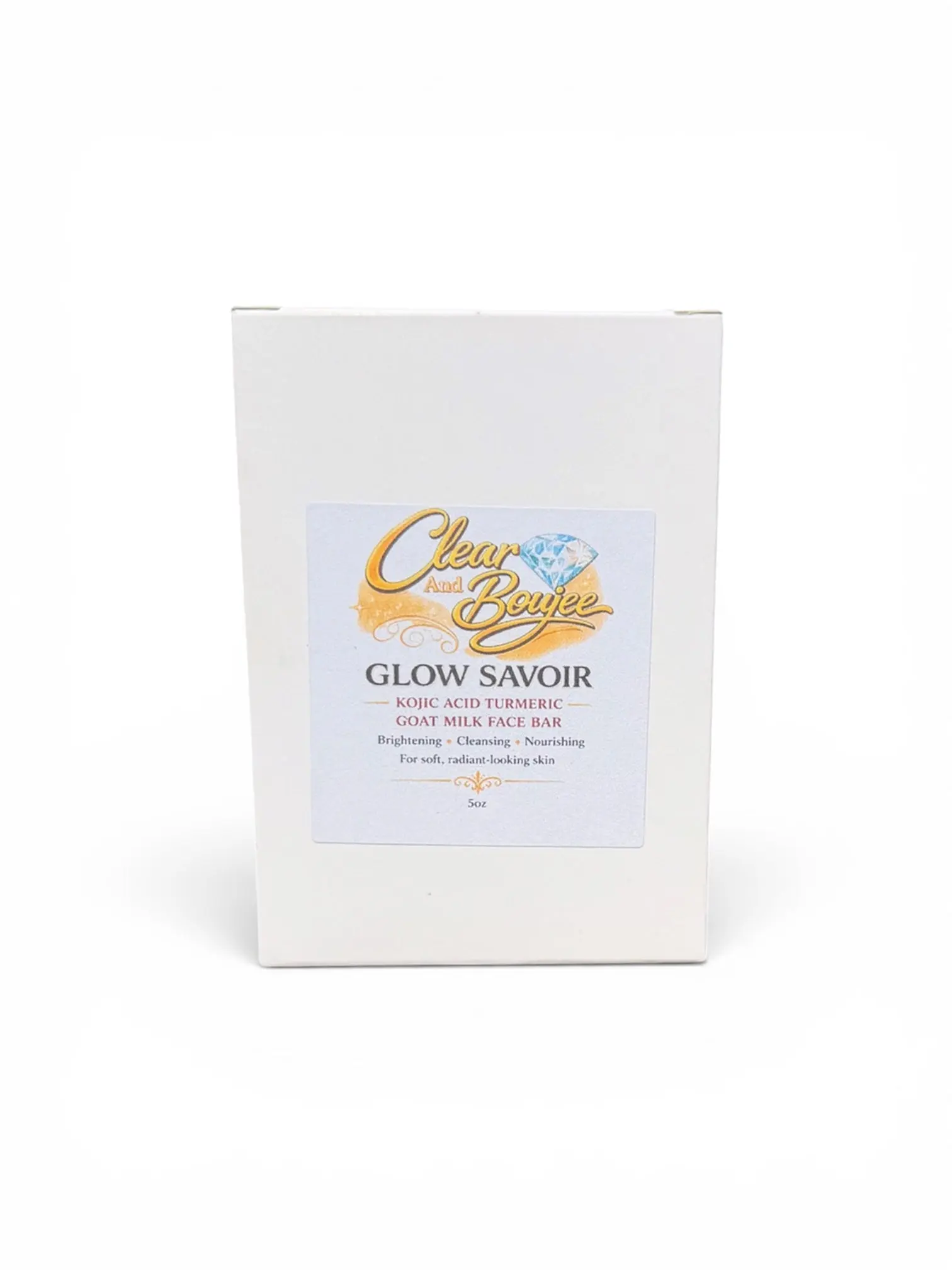 Glow Savoir Kojic Acid + Turmeric Goat Milk Face Bar