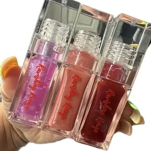 Lush Lip Oil 3pc Glossy Lipgloss - Available in Multiple Colors - Includes 3 Lip Oils - Vegan & Cruelty-Free - Shea Butter & Apple Extract Ingredients