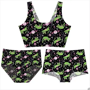 3pcs Matching Sets 1 bra +1 brief+ 1 boyshorts XL/2XL/3XL/4XL with Bras Brief Boyshorts Panties 3 pieces in 1 Set Womenswear Everyday Fit Women Underwear US Size Brief, Boyshort Styles True to US Size, Super Silky Soft like Butter Panties