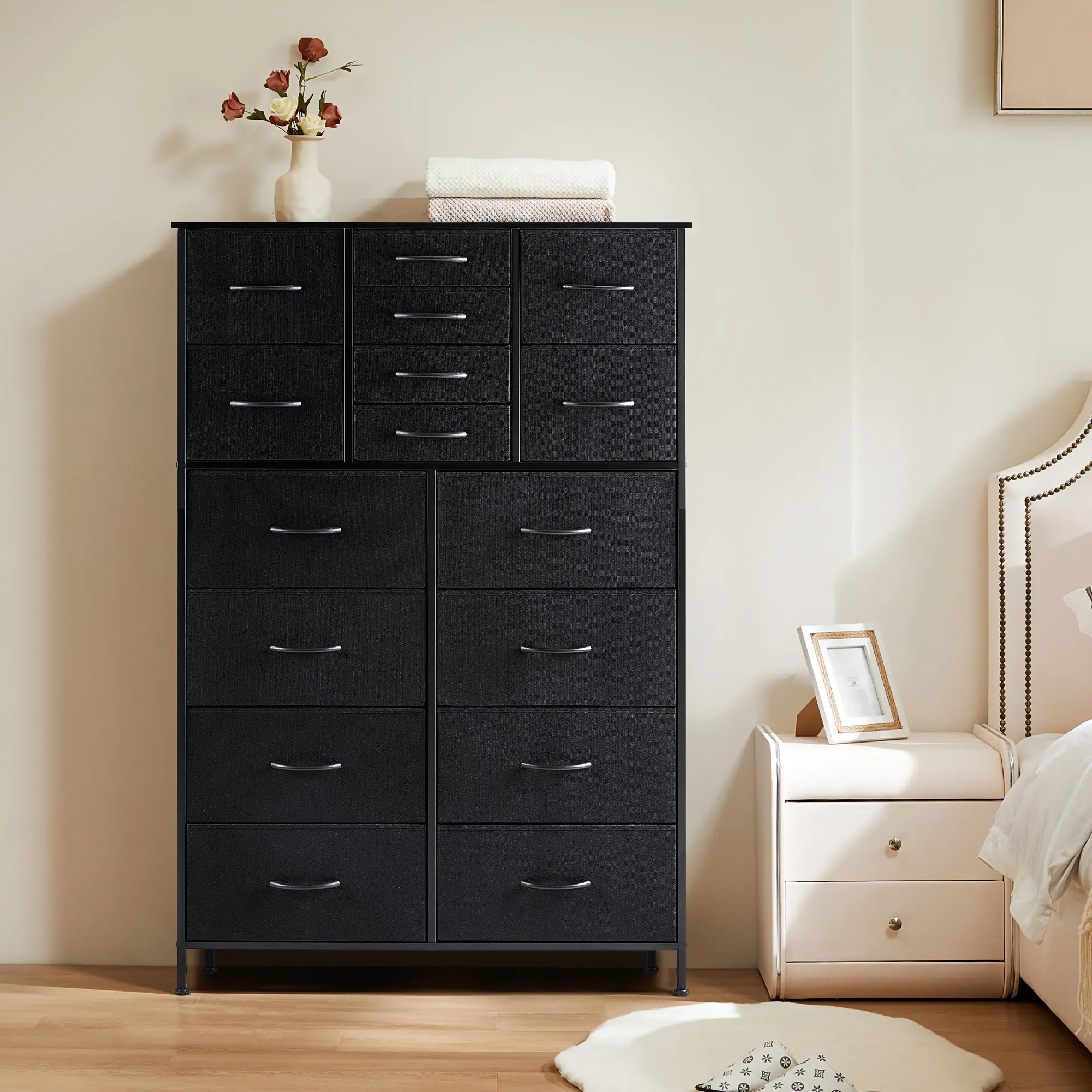 white christmas dresses Tallboy dresser with 6 drawers x6610c