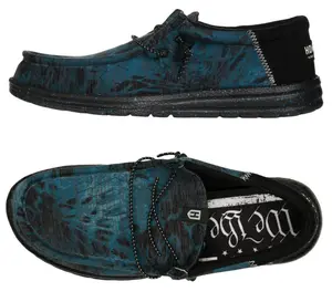 Howitzer Unisex Slip-On Shoes Sneakers with Camo Print Footwear
