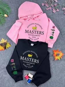 Masters Tournament 2026 Augusta Embroidered Shirt, Golf Tradition Embroidery Sweatshirt, Green Jacket Gift Golfers, Sports Apparel Top