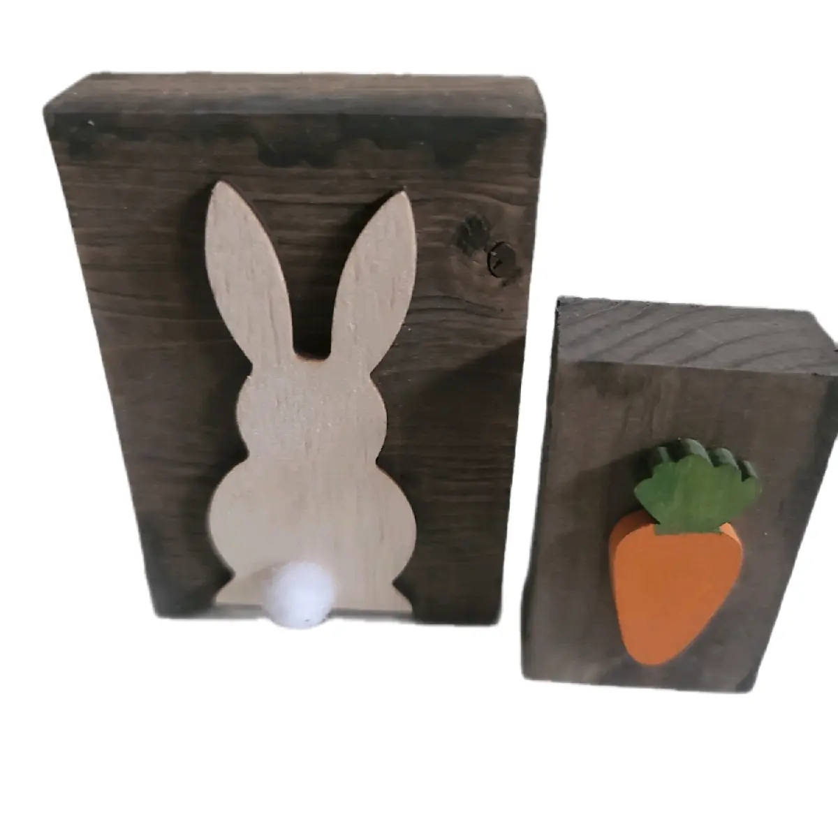 Block set of Bunny and carrot