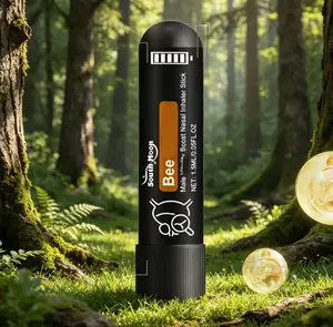 Men's Nasal Inhaler Stick - Portable Wake-Up Nasal Refresher