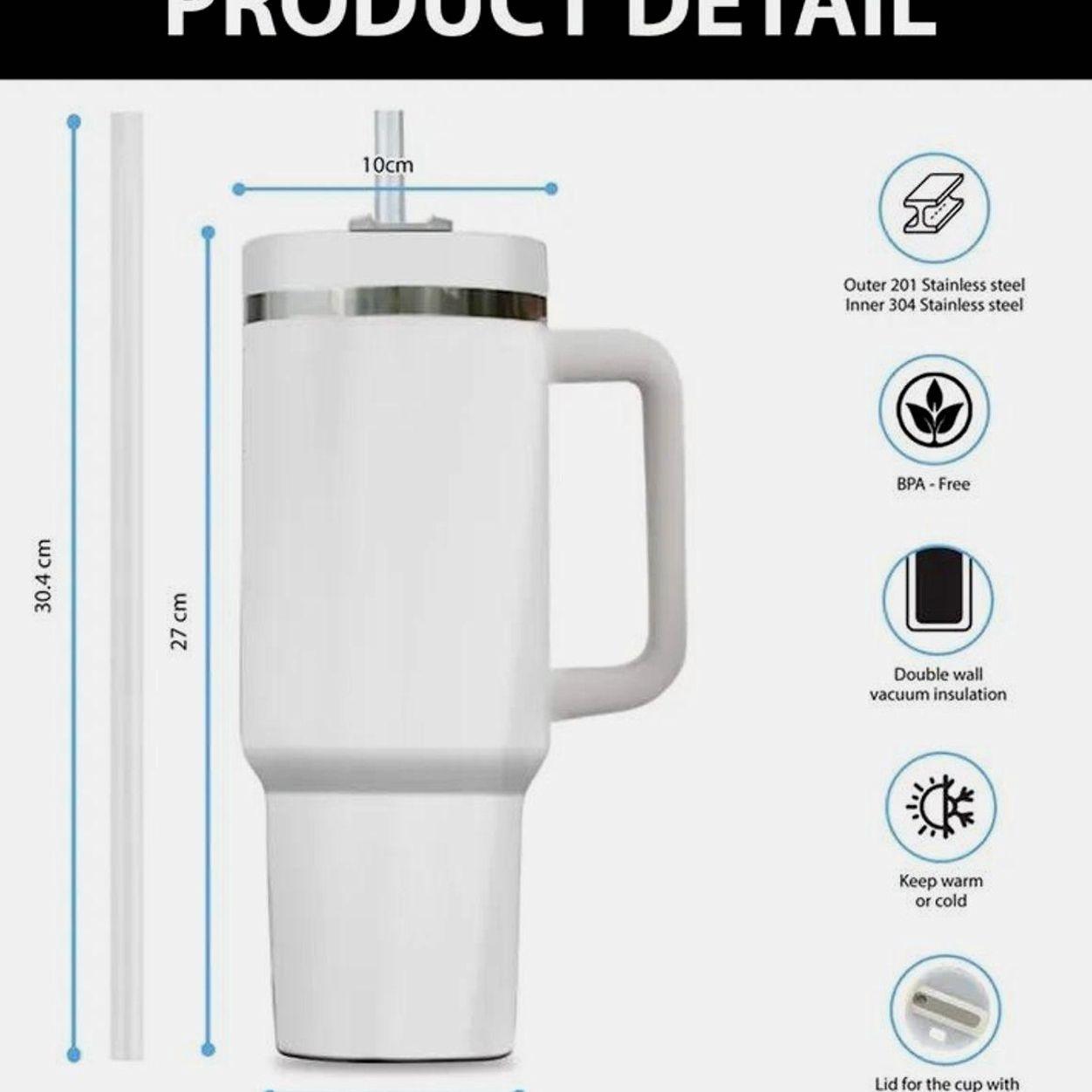 Pedro Pascal Tumbler 40oz – Pedro Pascal Coffee Cup, Celebrity Crush Gift, Gift For Fan, 40oz Tumbler With Handle