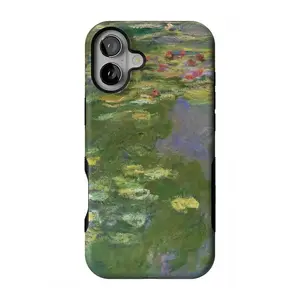 Casely iPhone 17 Case | The Met Museum | Monet's Water Lilies | Bold Protective Design | Compatible with MagSafe