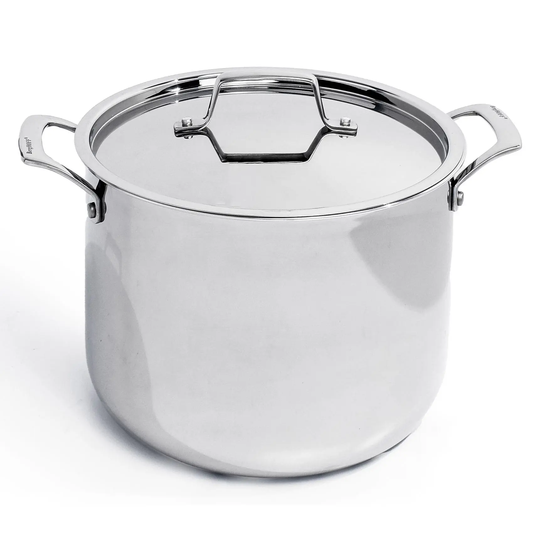BergHOFF Professional Tri-Ply 18/10 SS 9.5" Stock Pot, 8qt. BergHOFF Professional Tri-Ply 18/10 SS 9.5" Stock Pot, 8qt.
