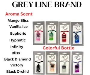 Grey Line - Colorful Square Bottle Diffusers