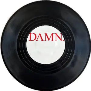 Classic Hip Hop Inspired Vinyl Record Coaster Set – 90s Throwback Music Decor