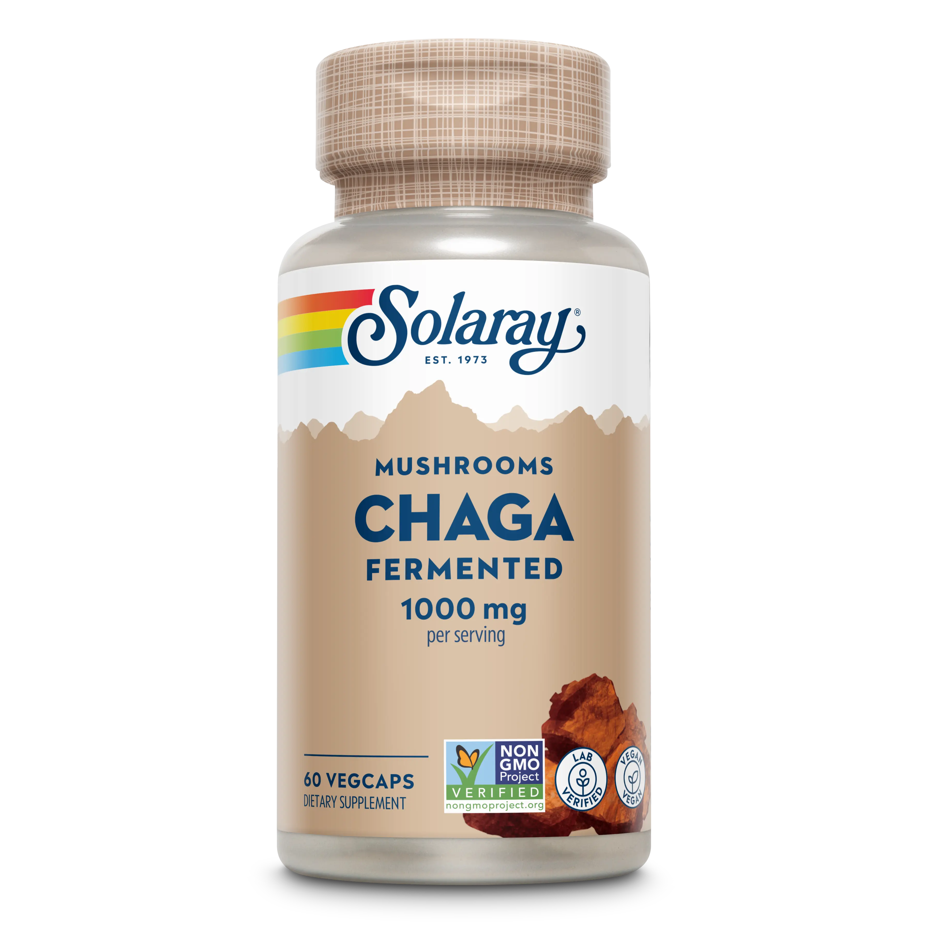 Fermented Chaga Mushroom 1000mg