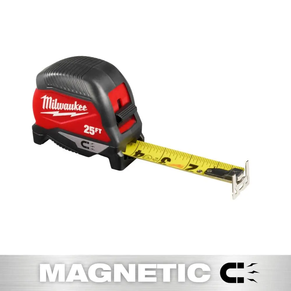 25 ft. Magnetic Tape Measure for Precision Measurement