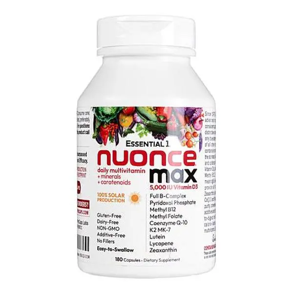 Andrew Lessman Essential-1 NUONCE MAX with Vitamin D3-5000 - 180 Capsules