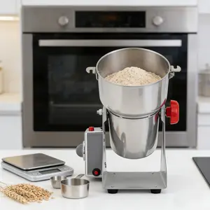 High Power Grain Mill With 1000g Capacity For Spices Coffee And Nuts home essentials High Power Grain Mill With 1000g Capacity For Spices Coffee And Nuts home essentials