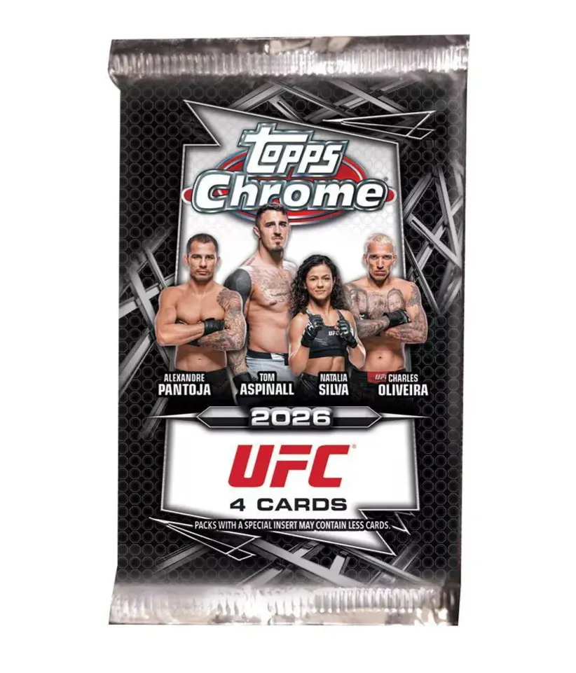 2026 Topps UFC Chrome PACK!!!