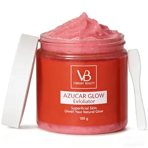 AZÚCAR GLOW Brightening & Exfoliating Scrub – Gentle Skin Polish for Glowing, Even-Toned Skin