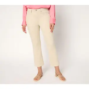NYDJ High Rise Petite Billie Ankle Jeans w/ Cool Embrace
