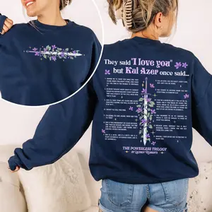 Kai Azer I Love You In Powerless Sweatshirt, Kai Azer Powerless Shirt, Kai And Paedyn Shirt, Vintage Graphic Tees, Crewneck Sweatshirt