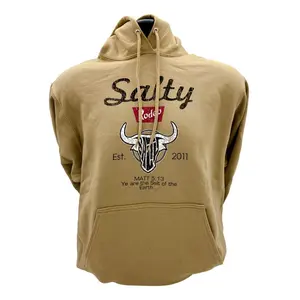 Salty Original Pullover Hoodie - Unisex Casual Cotton and Fleece Sweater