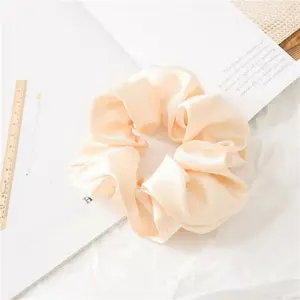 1 Count Silk Satin Hair Tie For Women Girls Hair Elastic Bands Ponytail Holder Soft Hair Scrunchines Accessories，gift for girls