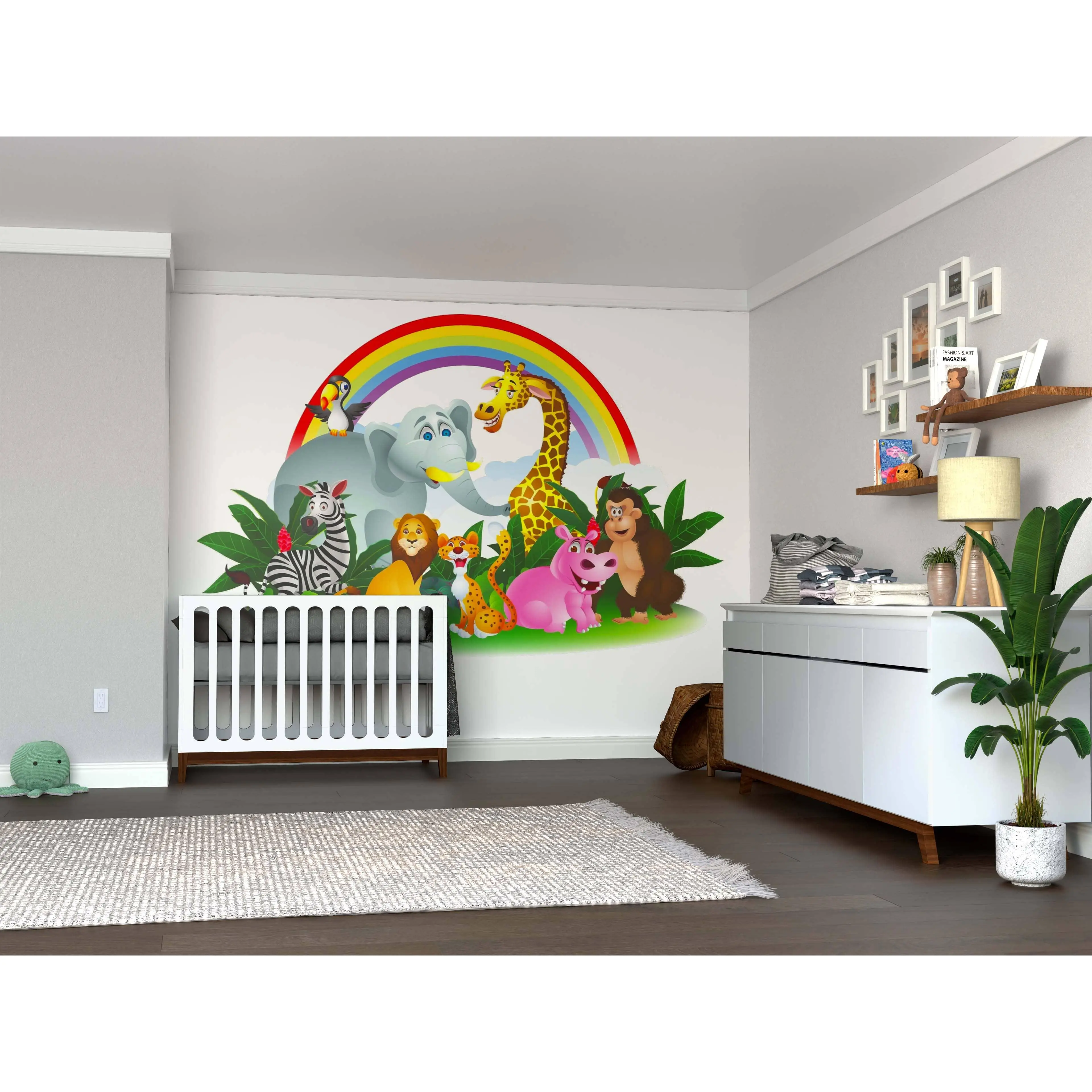 Animals Vector Wall Mural