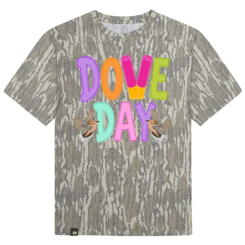 Mossy Oak Bottomland Camo Dove Day T-Shirt
