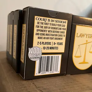 Bulk Order Lawyered Card Game. Set of 10