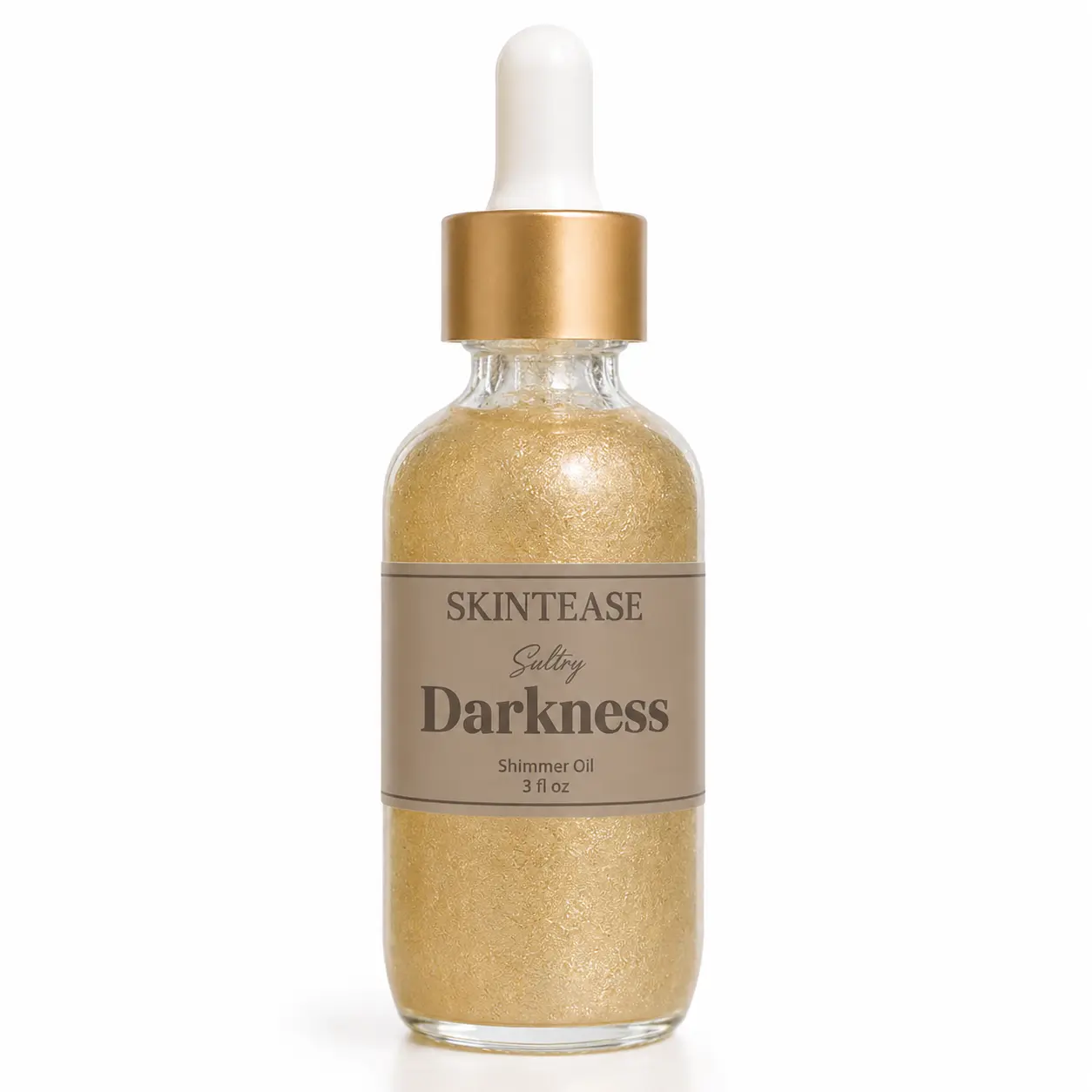 Perfumed Shimmer Glow Oil: Golden Diamond Shimmer
