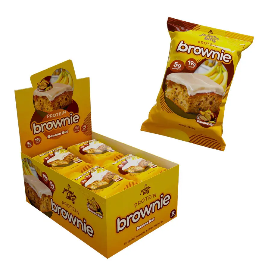 AP PrimeBites Brownies - High-Protein Dessert Snack AP PrimeBites Brownies - High-Protein Dessert Snack