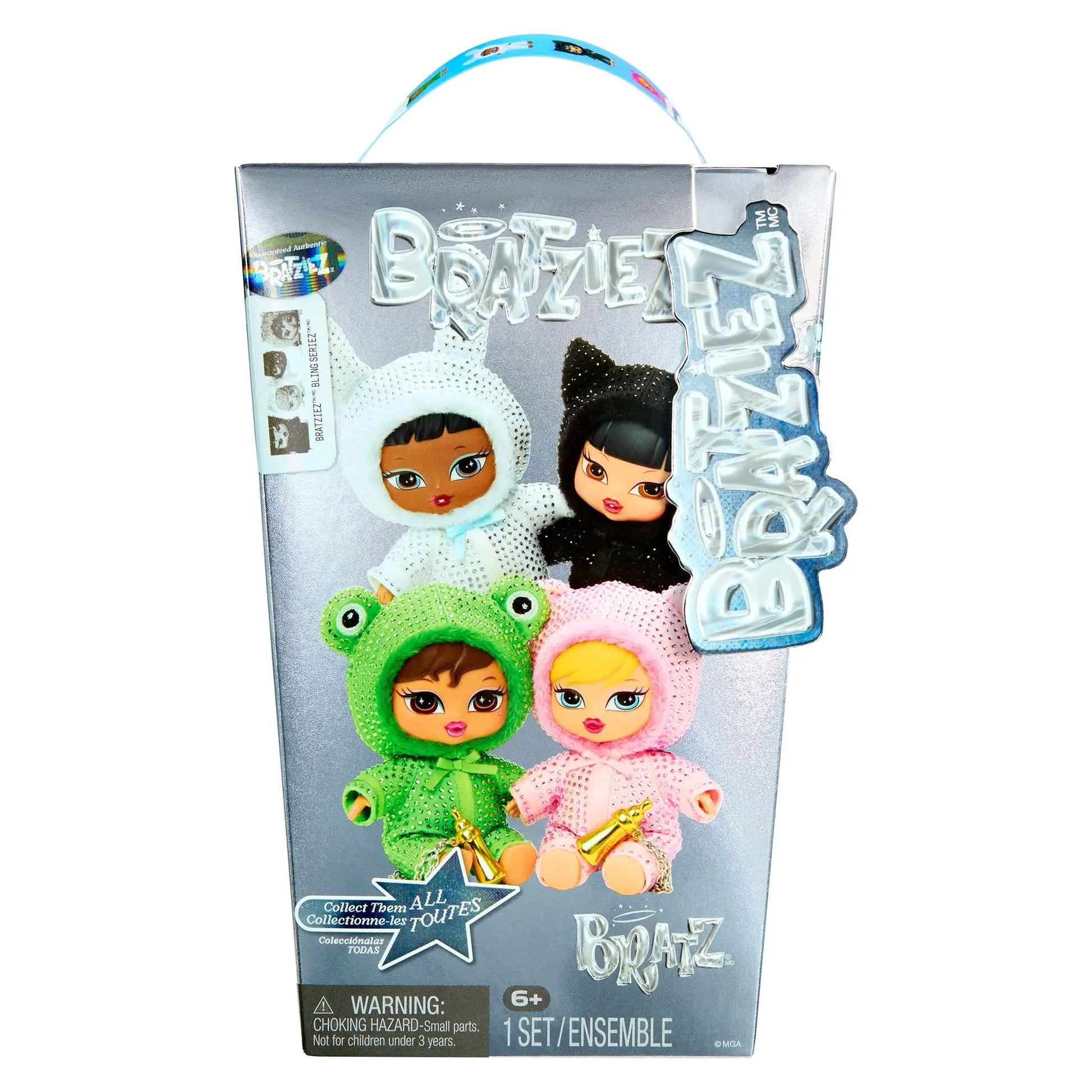 Bratz Bratziez Blingz Series Plush Figure, Blind Box Keychain