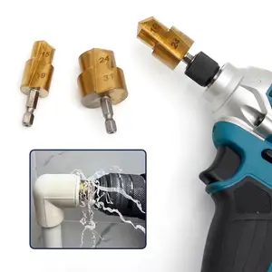 Hexagonal handle lifting drill bit PPR ladder drilling water electrician multi-layer water pipe reaming drilling tool