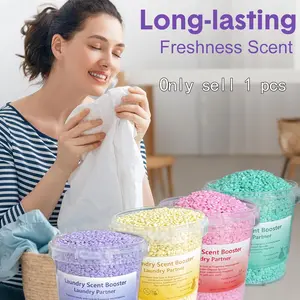Laundry Perfume Booster 680g/900g, Boxed/Drum, with Measuring Spoon, Laundry Scent Beads, ry Fragrance Enhancer, 4 Scents, Long-lasting Freshness, Suitable for Home Use