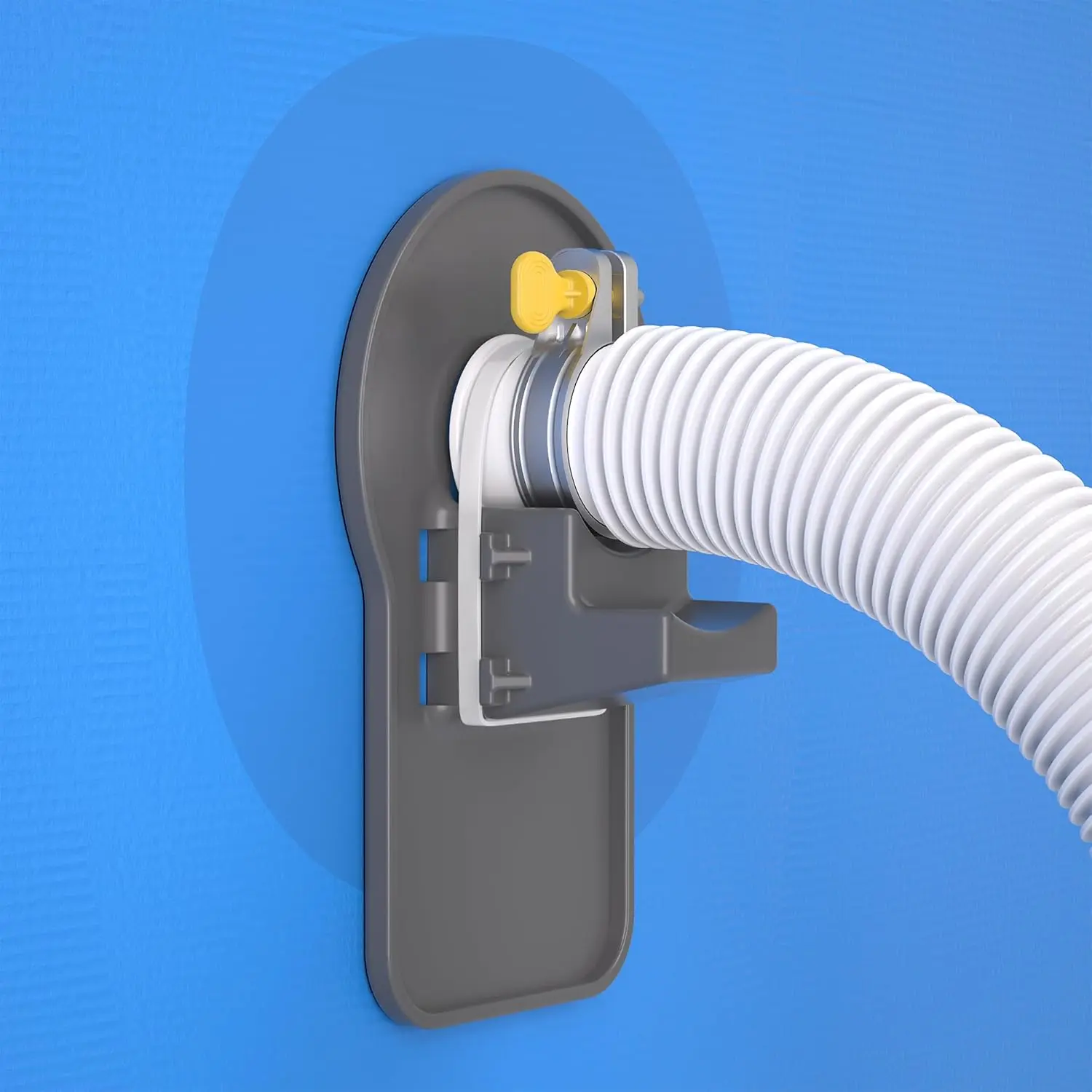 2 PCS Swimming Pool Pipe Holders, Above Ground Pool Accessories with Hose Support - Pool Hose Holder Prevents Pipe Sagging, Universal Pool Accessories