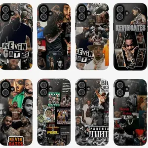 Kevin Gates The Amilio Tour Phone Case Rap Fan Gift For iPhone 11-17 Pro Max/Plus & Samsung Galaxy S23-S25