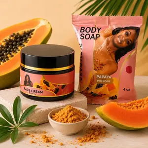 Mini set byennwa Face cream & face and body Soap