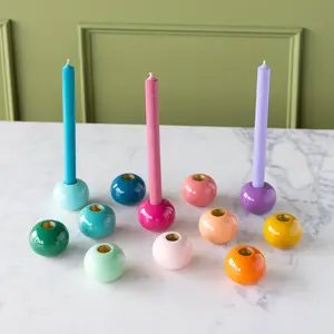 Enamel Ball Candle Holder