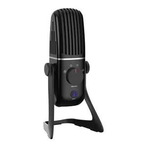 XTUGA USB Condenser Microphone for Gaming, Streaming, Podcast Mic with 4 Pickup Patterns Studio, Noise Reduction Plug & Play Metal (X-4) Podcast Recording Equipment Bundle